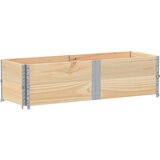  Okviri za palete 2 kom 150x50 cm od masivne borovine | shoptok.hr