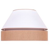  duolla - plafonsko svetlo avignon 1xE27/15W/230V, prečnik 50 cm, bela/braon | Eponuda.com