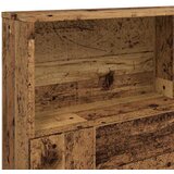  Uzglavni ormarić staro drvo 160x19x103,5 cm konstruirano drvo | Eponuda.com