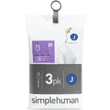 Vreče za smeti 60 kosov 45 l J - simplehuman