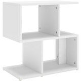  Noćni ormarić bijeli 50 x 30 x 51,5 cm od konstruiranog drva | Eponuda.com