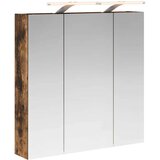  Kopalni&amp;scaron;ka ogledalna omara Dimljeni oreh 70 x 14,5 x 70 cm, (5000233193) Slike