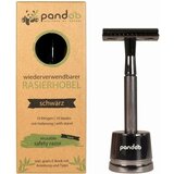 Pandoo Metalni sigurnosni brijač - Crno | shoptok.hr