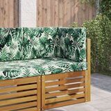 Zunanja blazina za kavč 3 pcs Vzorec lista Poliester, (5000202344) | Shoptok.si