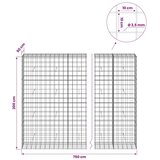  Gabion s žicom debljine 3 5 mm i mrežom 10x10 cm 750x50x200 cm - 50 cm 200 cm 750 cm | shoptok.hr