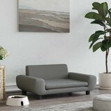  Krevet za pse tamnosivi 70 x 45 x 33 cm baršunasti | shoptok.hr