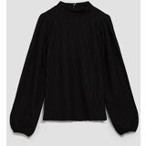 Marisse Black Turtleneck Blouse With Puffed Sleeves | Eponuda.ba