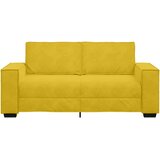  Dvosjed Kauč Žuti 180x78x84 cm Baršun | shoptok.hr