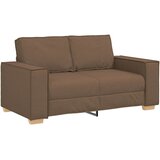  Dvodijelni set sofa s jastucima, smeđa tkanina | Eponuda.com