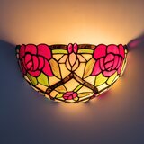  Brilagi - Tiffany vitražna zidna svetiljka GARLAN 1xE14/40W/230V | Eponuda.com