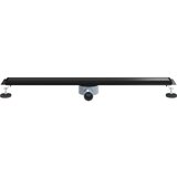 Tuš kanal 2-u-1 sa 360° sifonom Crna 90 cm Nehrđajući čelik 304 | shoptok.hr