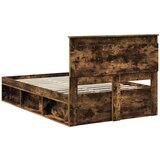  Konstrukcija postelje z vzglavjem Dimljeni oreh 120 x 200 cm, (5000103740) | Shoptok.si