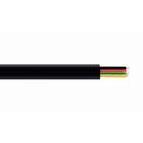 Gembird flat telefonski kabl, 4 zice, 100m black TC1000S-100M-B