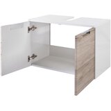 MID.YOU Omarica Za Pod Umivalnik Mars, Bela, Barva Hrasta | Shoptok.si