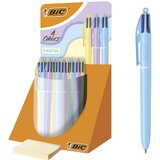 Bic izvlečni kemični svinčnik 4 barve pastel, zaslon 30, (21655630) | Shoptok.si