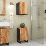 Maison Chic Kopalniška omarica - Kopalniški kabinet 38x33x58 cm trden akacijev les, (21794781) | Shoptok.si