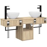 Set namještaja za kupaonicu 3 kom. Hrast sonoma | shoptok.hr