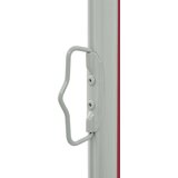 vidaXL uvlačiva bočna tenda za terasu 160 x 300 cm crvena | shoptok.hr
