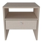 Hanah home noćni ormarić nova beige | ePonuda.com