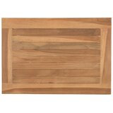 Kava Stol s pohranom Smeđa 50 x 35 x 45 cm Čvrsto teak drvo | shoptok.hr