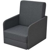  Fotelja na razvlačenje od tkanine tamnosiva | shoptok.hr