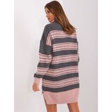 BADU Dress-BA-SK-8007.42P-Grey-Pink | shoptok.hr