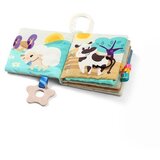 BabyOno Have Fun Sensory Book kontrastna izobraževalna knjiga z grizljajočim delom Farm 1 kos | Shoptok.si