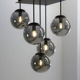 Just LIGHT. 14602-18 - Luster na šipci WIDOW 5xE14/25W/230V crna | Eponuda.com