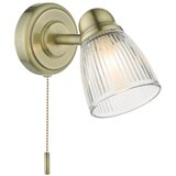  Där Lighting CED0775 - Zidna lampa za kupatilo CEDRIC 1xG9/25W/230V IP44 mesing Cene