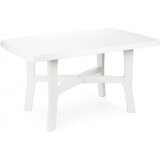 Ipae-progarden Baštenski sto plastični Rodano - 138 x 88 x 72cm beli Cene
