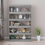  Knjižna omara/pregrada siva sonoma 100x30x166 cm, (20704946) | Shoptok.si