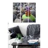 Wallity MDF1372677 multicolor decorative mdf painting (3 pieces) | ePonuda.com