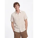 MEN`S SWIMMING SHORTS - zlatnosmeđe