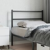 Maison Chic kovinsko posteljno vzglavje - vzglavna omarica - nočna omarica črno 100 cm, (21705109) | Shoptok.si