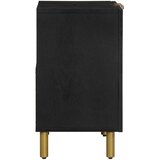  Kupaonski ormarić umivaonik crni 62x33x58 cm konstruirano drvo | shoptok.hr