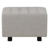 Venture Home puf Bowie 51 × 32 × 51 cm, svijetlosiva | shoptok.hr