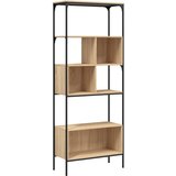 Maison Chic Knjižna omara - Knjižni regal 5-nadstropna sonoma hrast 76x33x188,5 cm inž. les, (21725888) | Shoptok.si