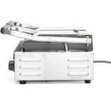 Hendi kontaktni roštilj - dvostruki u potpunosti rebrast, rebrasti vrh i dno, 230V/3600W, 570x375x(H)216mm | Eponuda.com