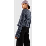Vans Mila Cable Knit Crop Pulover parisian night | Shoptok.si