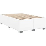 vidaXL Posteljni okvir bel 120x190 cm umetno usnje, (21304555) | Shoptok.si