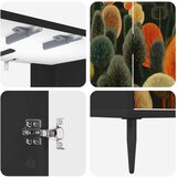  Kupaonski ormar ZAANDAM Crni hrast 60 x 40 x 61 cm | shoptok.hr