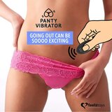 Feelztoys vibrator za gaćice - Panty Vibe, ružičasti | shoptok.hr