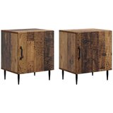  Nočna omarica 2 pcs Star les 43 x 34,5 x 50 cm Inženirski les, (5000210030) | Shoptok.si