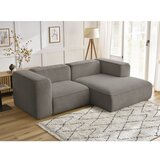 Bobochic Paris Siva/smeđa kutna garnitura od bouclé tkanine (s desnim kutom) Zephyr – | shoptok.hr