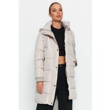 Trendyol Winter Jacket - Gray - Puffer Cene