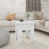 vidaXL stolić za kavu visoki sjaj bijeli 40 x 40 x 42 cm od iverice | shoptok.hr