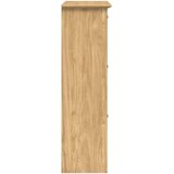  Polica za cipele s ladicama BODO Medeno smeđa 80 x 35 x 118 cm | shoptok.hr