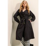 Bigdart Trench Coat - Black - Double-breasted | ePonuda.com
