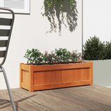  Vrtna sadilica voštano smeđe boje 90 x 31 x 31 cm od borovine | Eponuda.ba