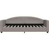  Izvlečna dnevna postelja temno taupe 80x200 cm blago, (20936786) | Shoptok.si